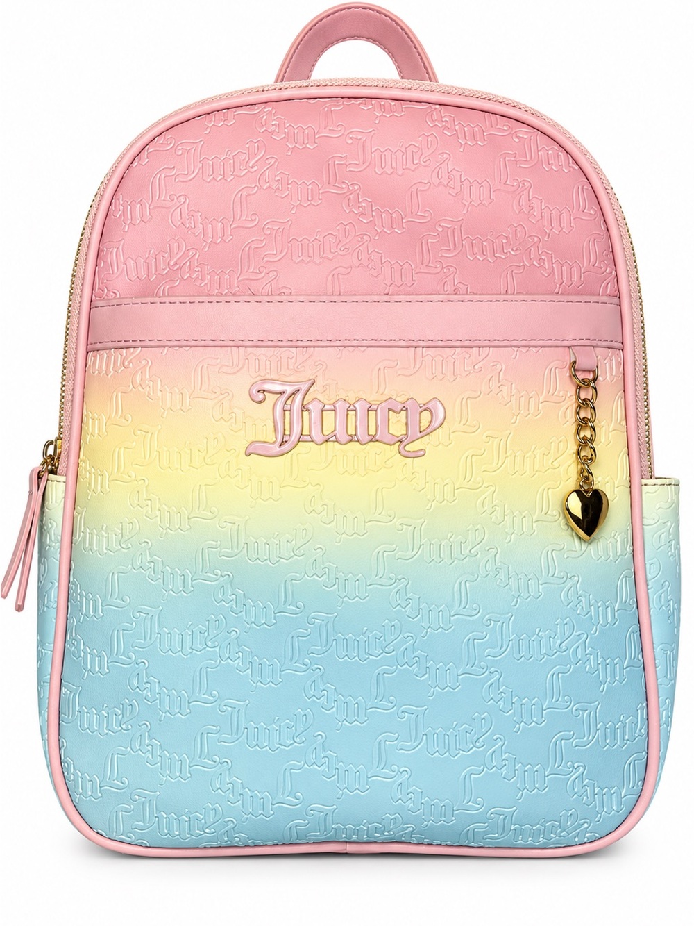 Juicy Couture Pastel Ombre Backpack - Pink, Yellow, Blue